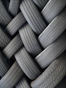 Old Tires Background
